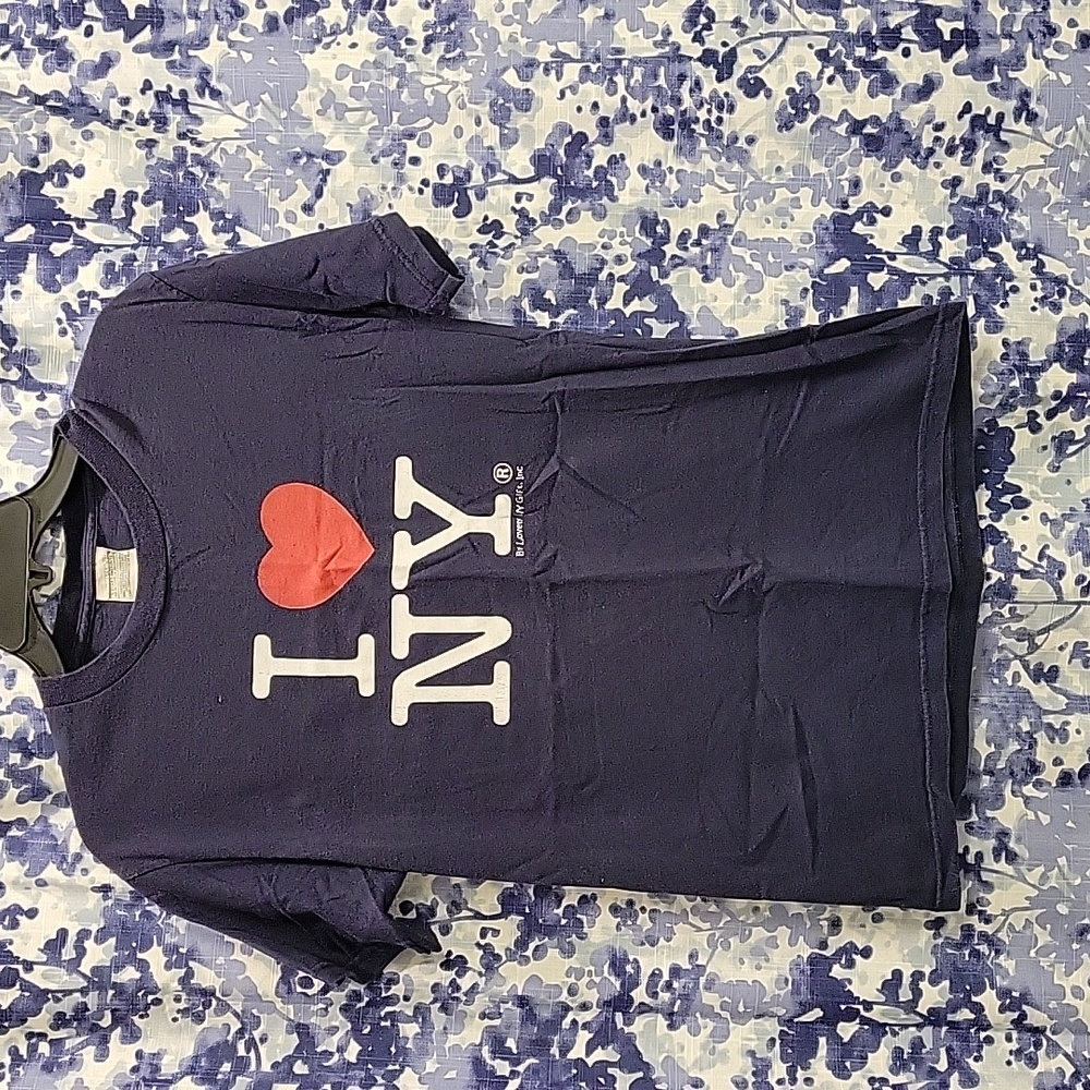 Great Condition I ❤️ NY Navy T-Shirt